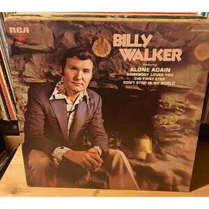 Billy Walker – Alone Again 33rpm VG+ AB37